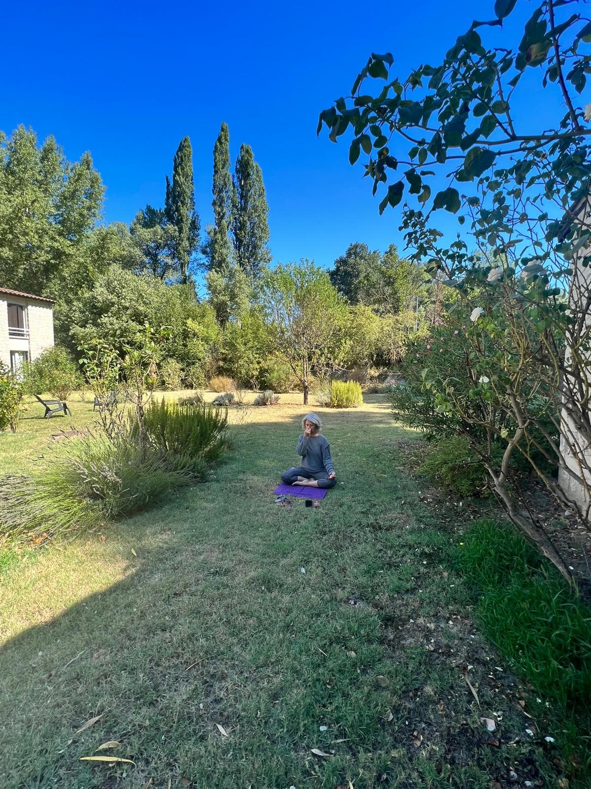 Pratique du yoga en extérieur